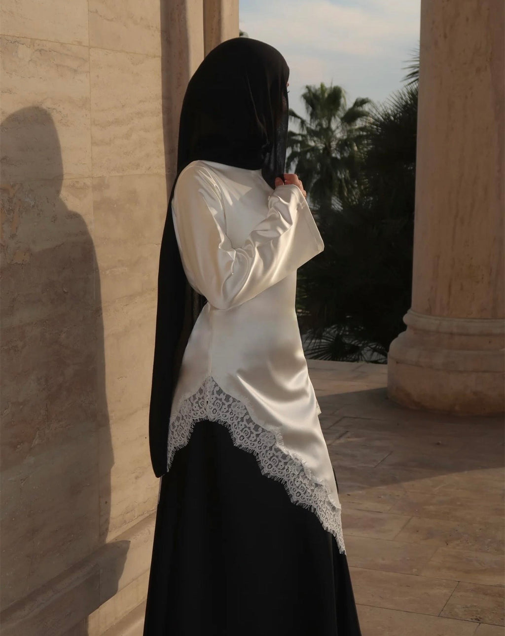 Spitzen Bluse